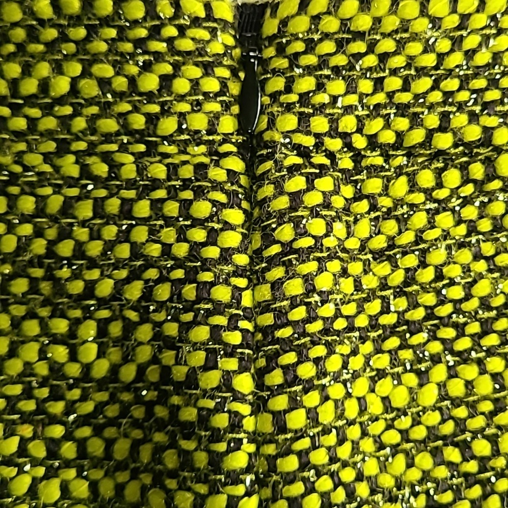 J. Crew Tweed Knit Neon Skirt - Picture 5 of 7